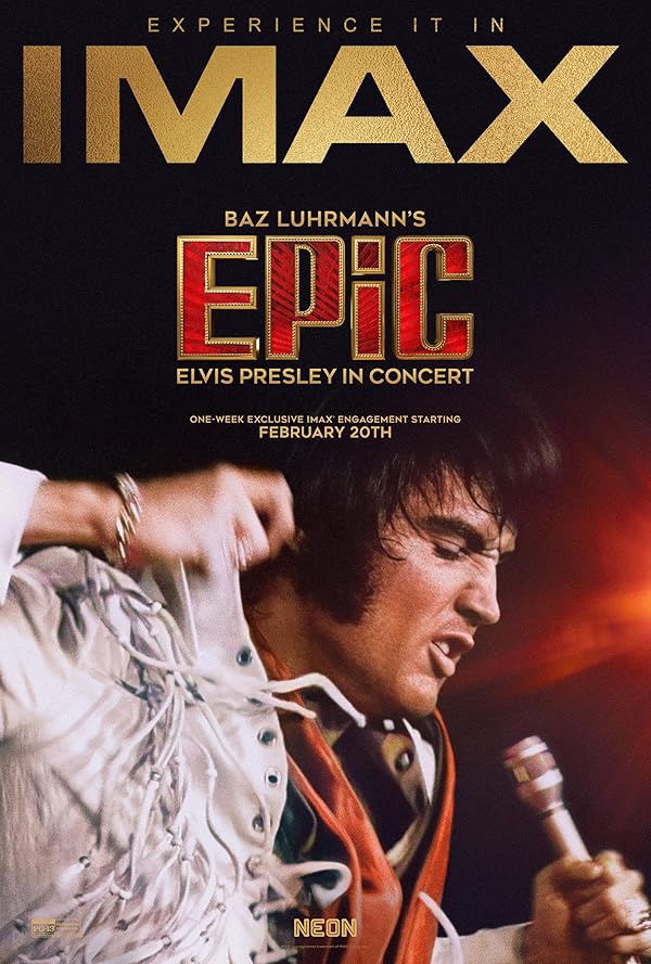 EPiC: Elvis Presley in Concert juliste