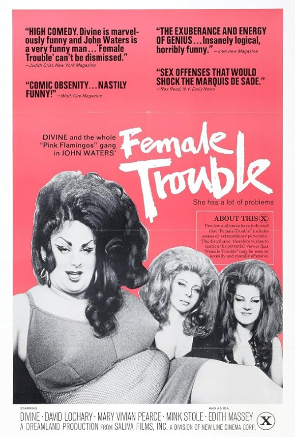 Female Trouble juliste