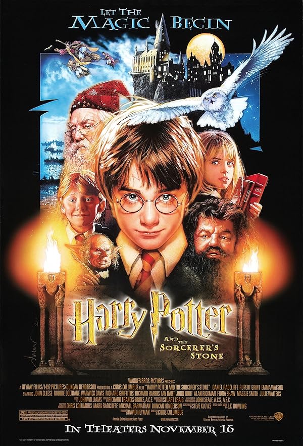 Harry Potter ja viisasten kivi juliste