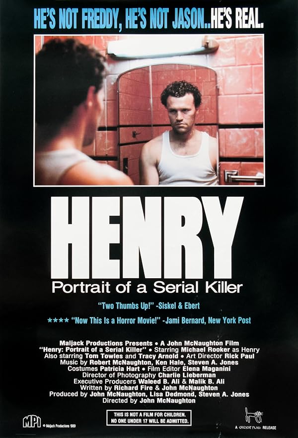 Henry: Portrait of a Serial Killer juliste