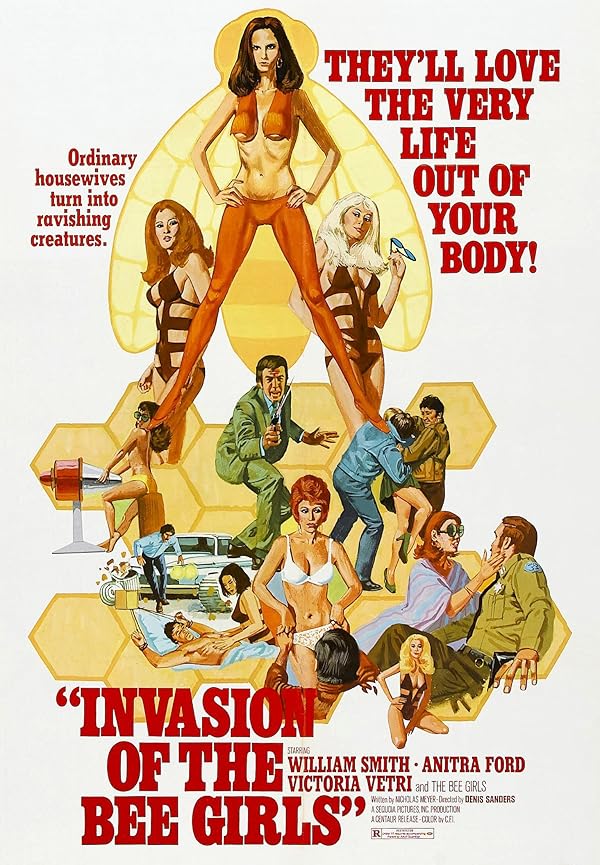 Invasion of the Bee Girls juliste