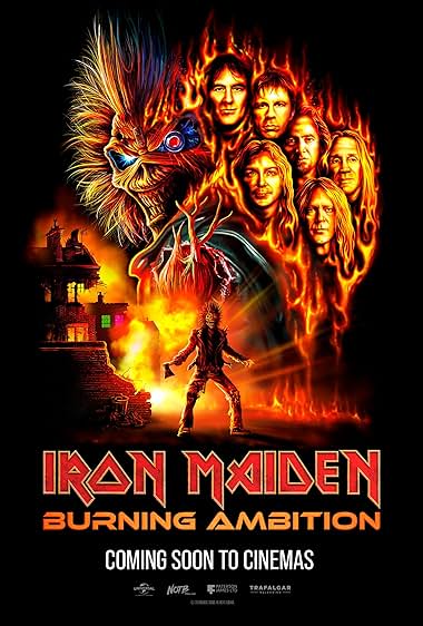 Iron Maiden: Burning Ambition juliste