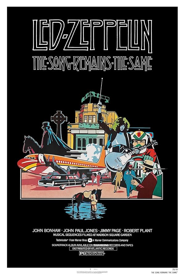 Led Zeppelin - The Song Remains the Same juliste