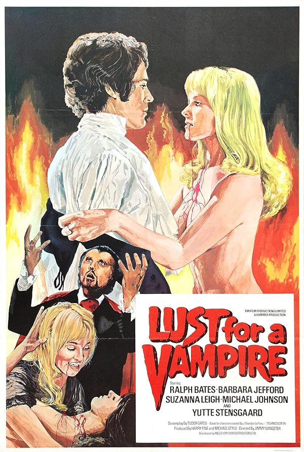 Lust for a Vampire juliste