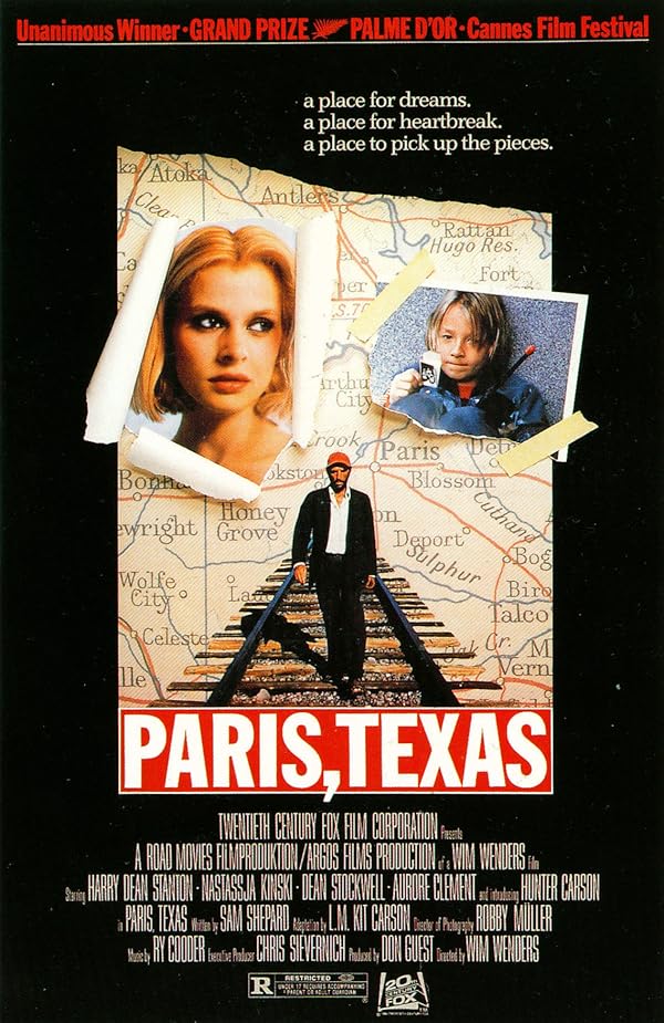 Paris, Texas juliste