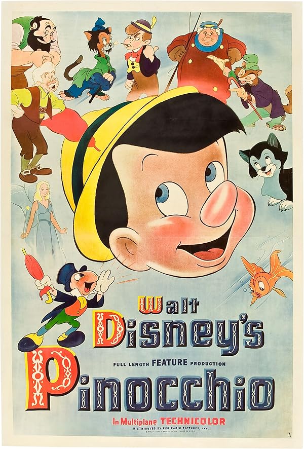Pinocchio juliste