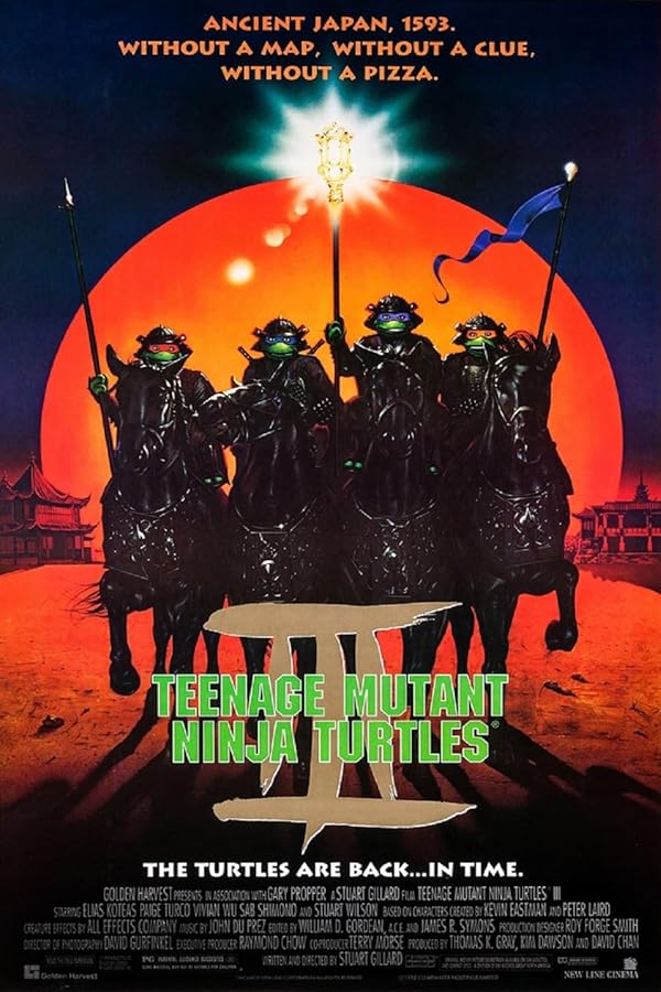 Teenage Mutant Ninja Turtles III juliste