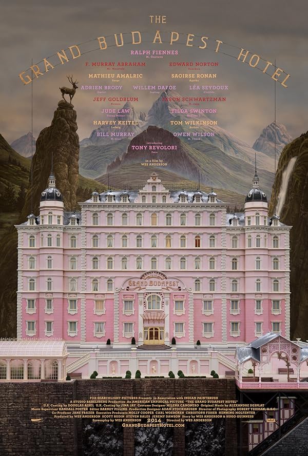 The Grand Budapest Hotel juliste