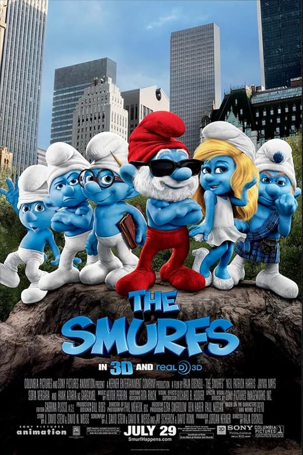 The Smurfs juliste