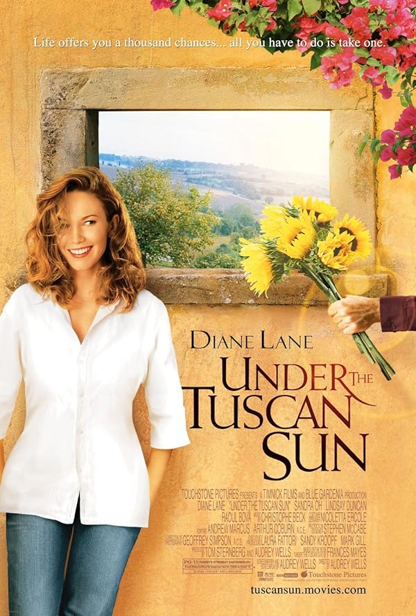 Toscanan auringon alla juliste